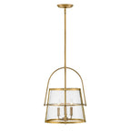 Hinkley Lighting 38113HB-HB Heritage Brass Medium Pendant Image 1