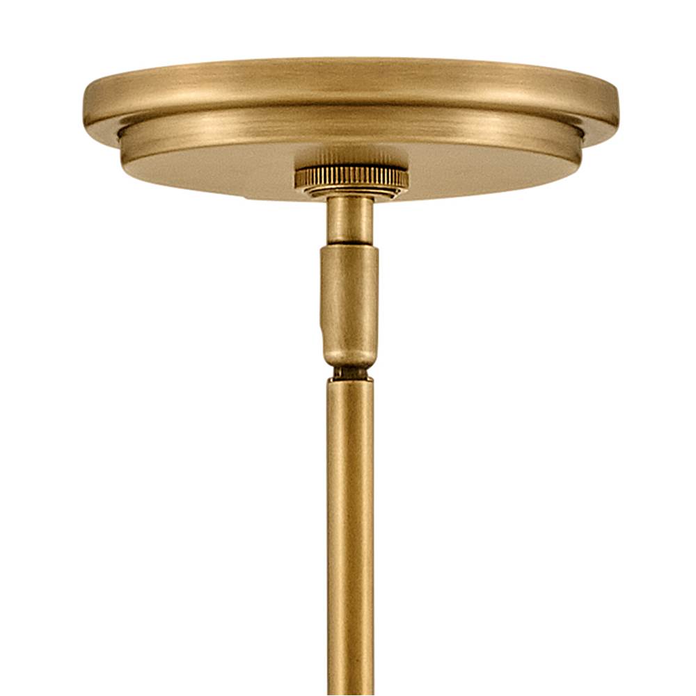 Hinkley Lighting 38113HB-HB Heritage Brass Medium Pendant Image 3