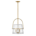 Hinkley Lighting 38113HB-PT Heritage Brass Medium Pendant Image 1