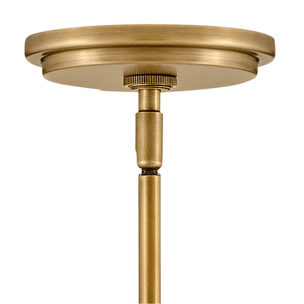 Hinkley Lighting 38113HB-PT Heritage Brass Medium Pendant Image 3