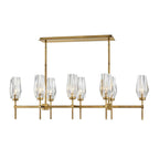Hinkley Lighting 38256HB Heritage Brass Eight Light Linear Image 2