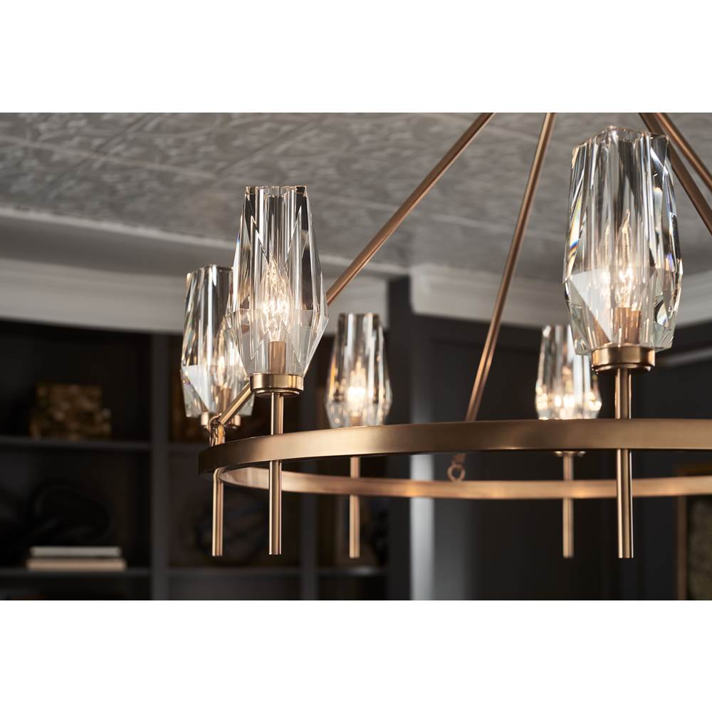 Hinkley Lighting 38258HB Heritage Brass Large Single Tier Image 2