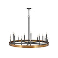 Hinkley Lighting 3865WA Weathered Brass Large Single Tier Image 1