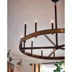 Hinkley Lighting 3865WA Weathered Brass Large Single Tier Image 2