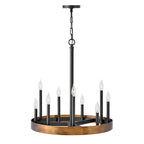 Hinkley Lighting 3866WA Weathered Brass Medium Single Tier Image 1