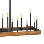 Hinkley Lighting 3868WA Weathered Brass Eighteen Light Linear Image 3