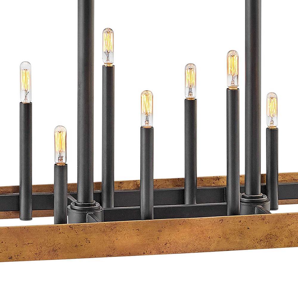 Hinkley Lighting 3868WA Weathered Brass Eighteen Light Linear Image 2