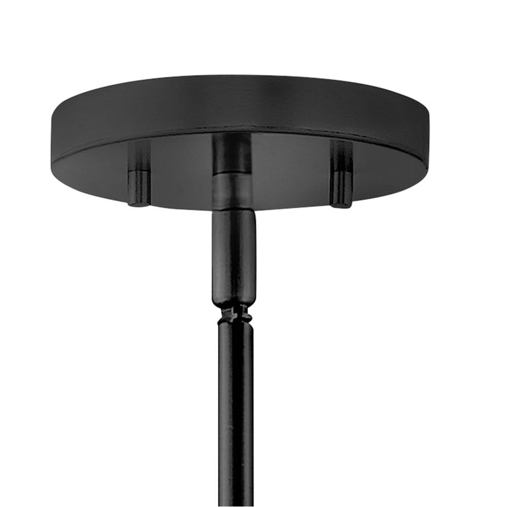 Hinkley Lighting 38895BK Black Extra Large Convertible Semi-flush Mount Image 4