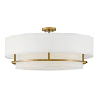 Hinkley Lighting 38895LCB Lacquered Brass Extra Large Convertible Semi-flush Mount Image 7