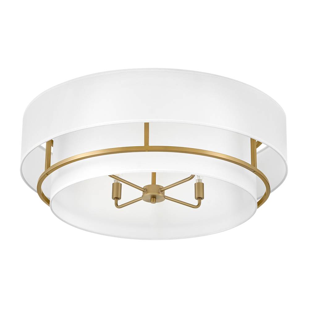 Hinkley Lighting 38895LCB Lacquered Brass Extra Large Convertible Semi-flush Mount Image 6