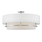 Hinkley Lighting 38895PN Polished Nickel Extra Large Convertible Semi-flush Mount Image 7