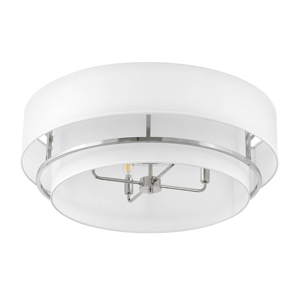 Hinkley Lighting 38895PN Polished Nickel Extra Large Convertible Semi-flush Mount Image 6