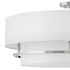 Hinkley Lighting 38895PN Polished Nickel Extra Large Convertible Semi-flush Mount Image 5