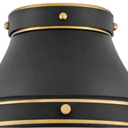 Hinkley Lighting 39051BK Black Small Flush Mount Image 4