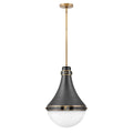 Hinkley Lighting 39054BK Black Medium Pendant Image 1