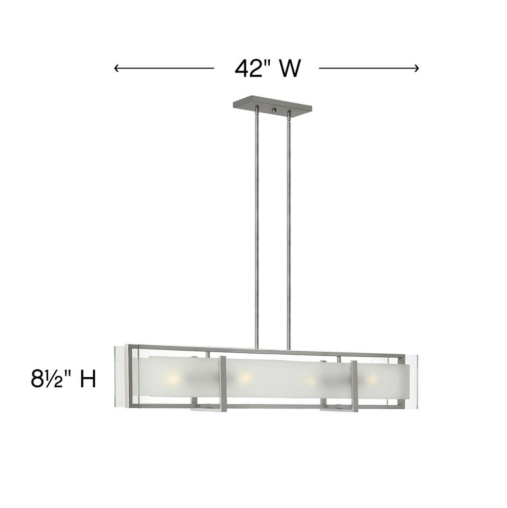 Hinkley Lighting Latitude Four Light Linear
