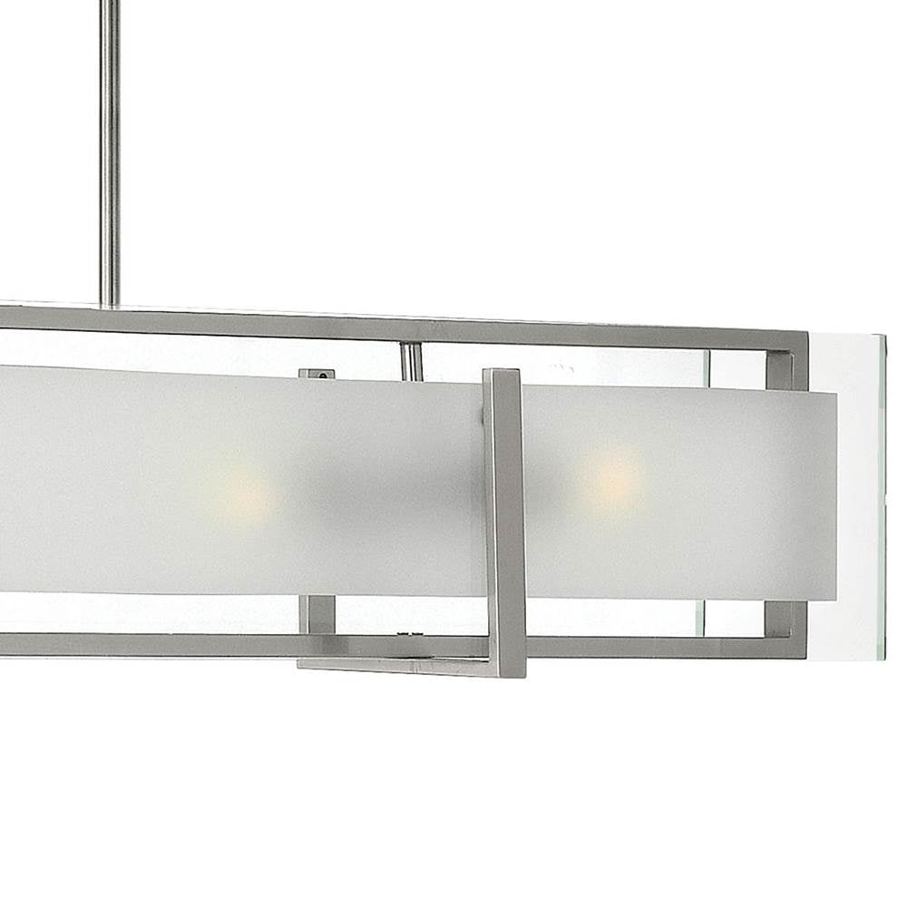 Hinkley Lighting 3996BN Brushed Nickel Four Light Linear Image 2