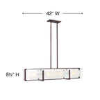Hinkley Lighting Latitude Four Light Linear