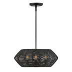 Hinkley Lighting 40383BLK Black Small Convertible Drum Image 1