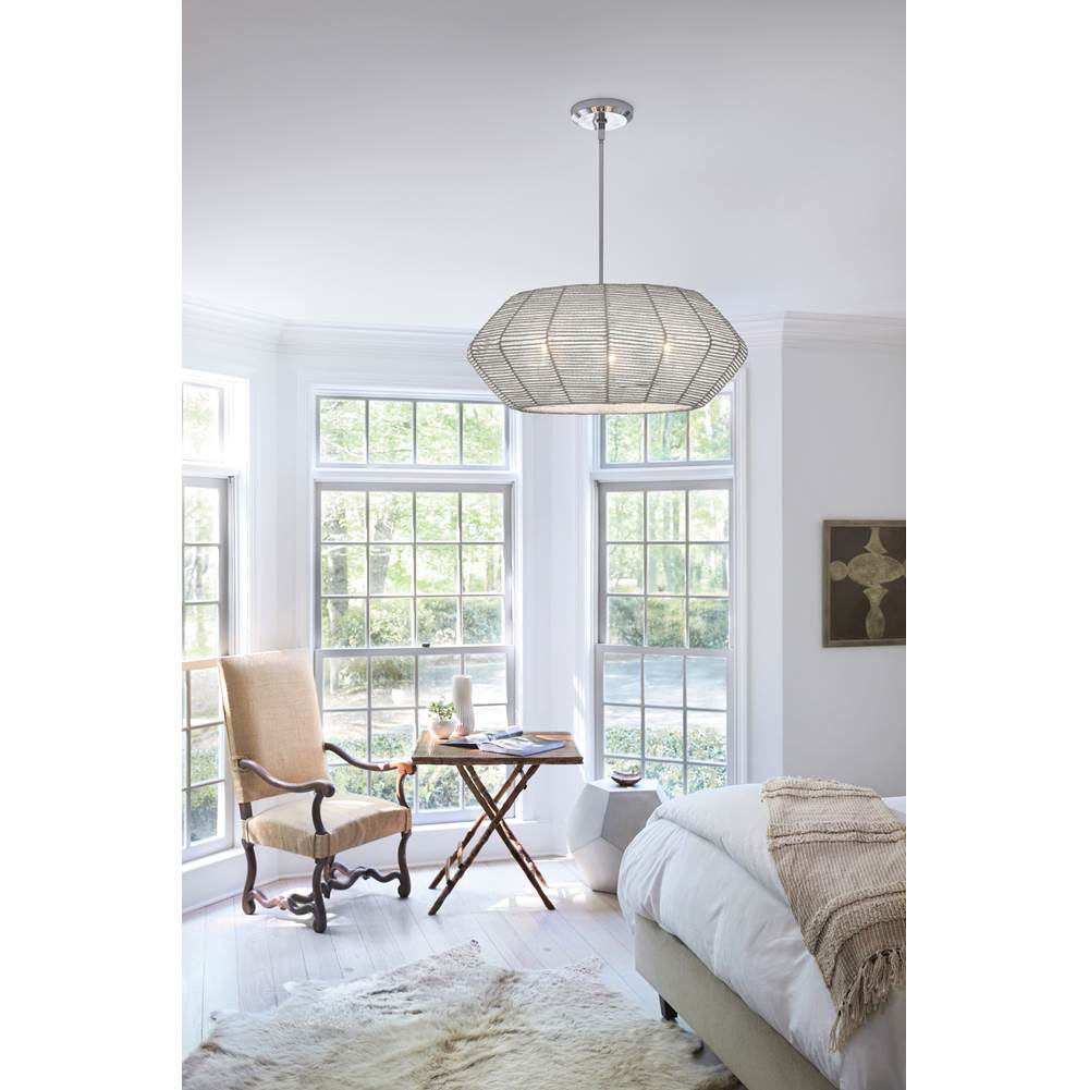Hinkley Lighting 40383PCM Polished Chrome Small Convertible Drum Image 4