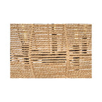 Hinkley Lighting 40384BLK-CML Black,Camel Rattan Medium Convertible Drum Image 2