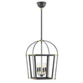 Hinkley Lighting 4057BK Black Small Open Frame Pendant Image 1