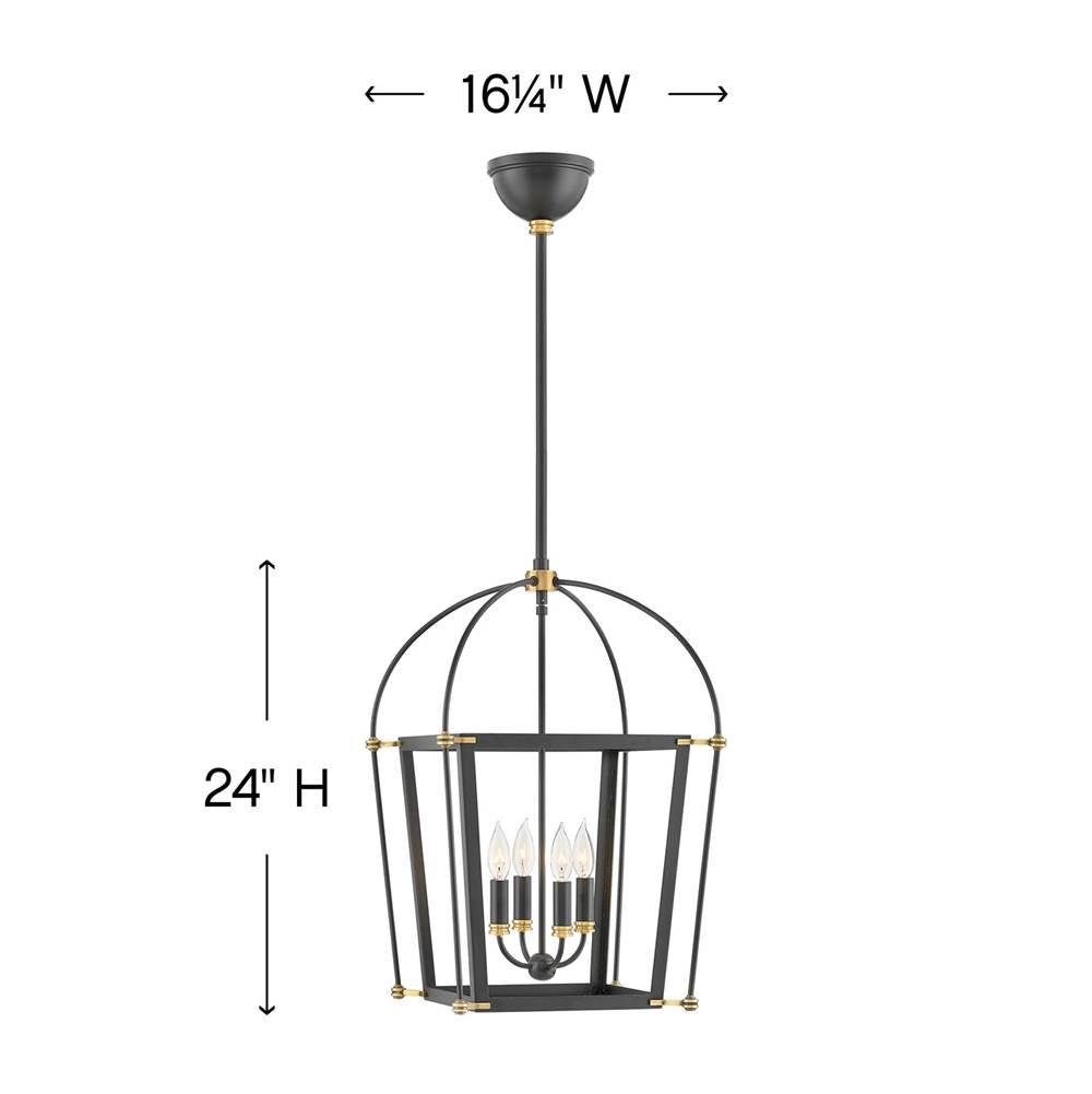 Hinkley Lighting Selby Small Open Frame Pendant