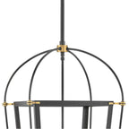 Hinkley Lighting 4057BK Black Small Open Frame Pendant Image 3