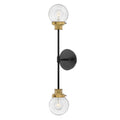 Hinkley Lighting 40692BK Black Two Light Sconce Image 1