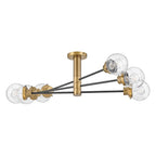 Hinkley Lighting 40696BK Black Extra Large Semi-flush Mount Image 3