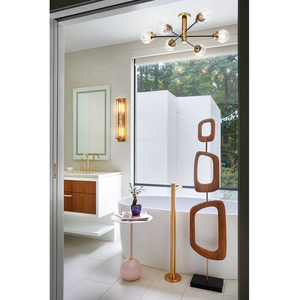 Hinkley Lighting 40696BK Black Extra Large Semi-flush Mount Image 2