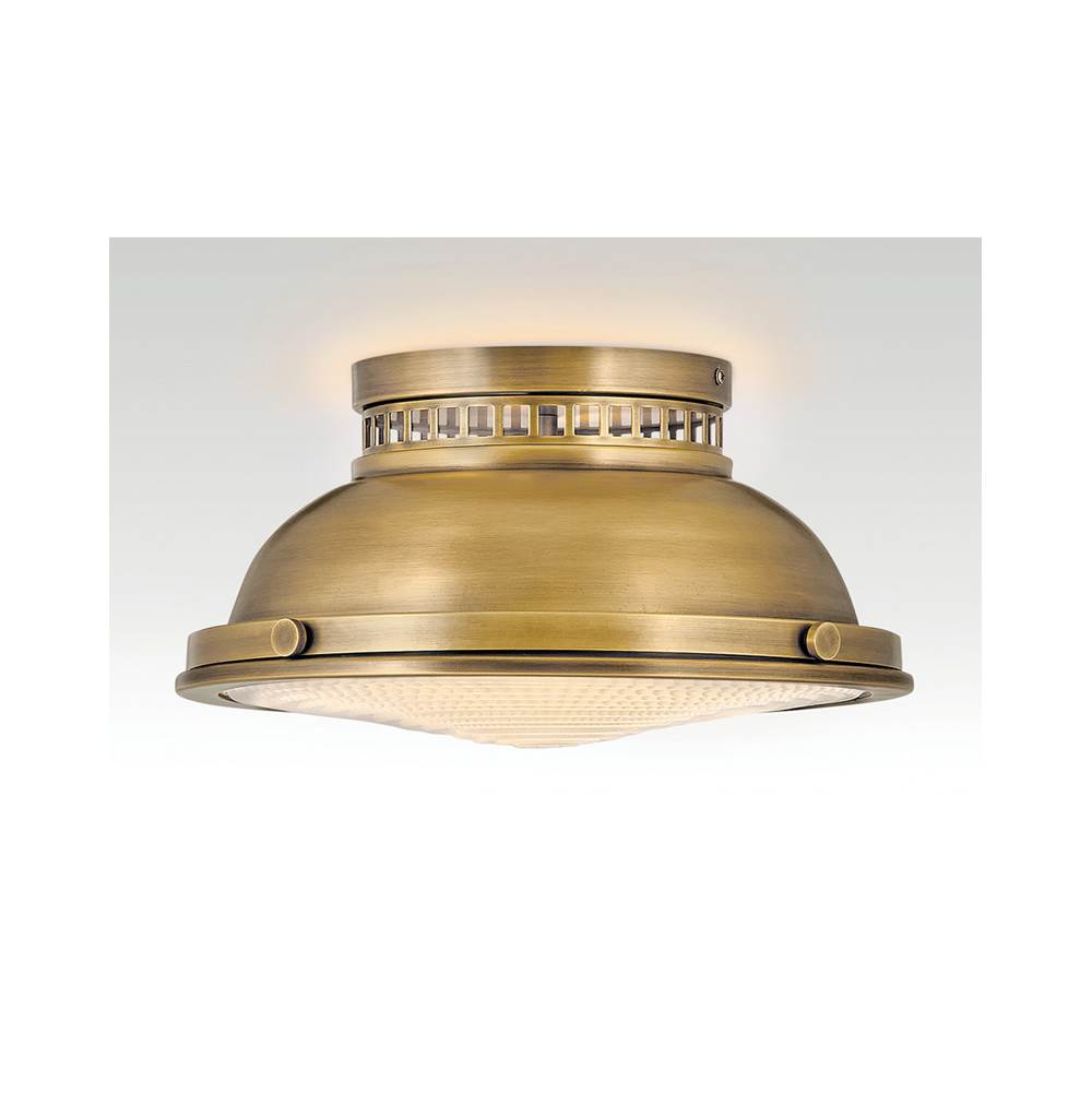 Hinkley Lighting 4081HB Heritage Brass Medium Flush Mount Image 2