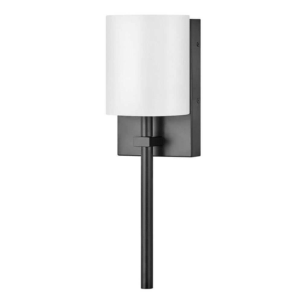 Hinkley Lighting 41011BK Black Single Light Sconce Image 1