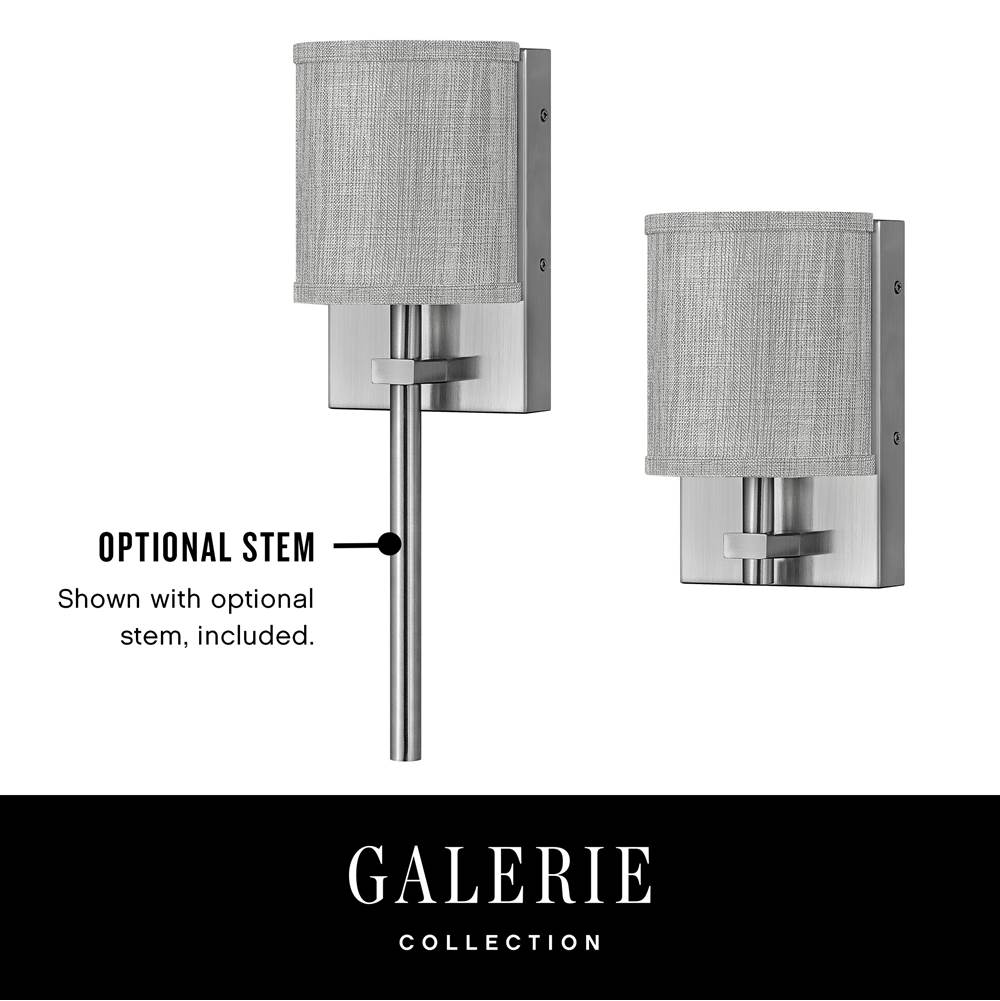 Hinkley Lighting 41011BK Black Single Light Sconce Image 3