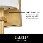 Hinkley Lighting 41011HB Heritage Brass Single Light Sconce Image 6