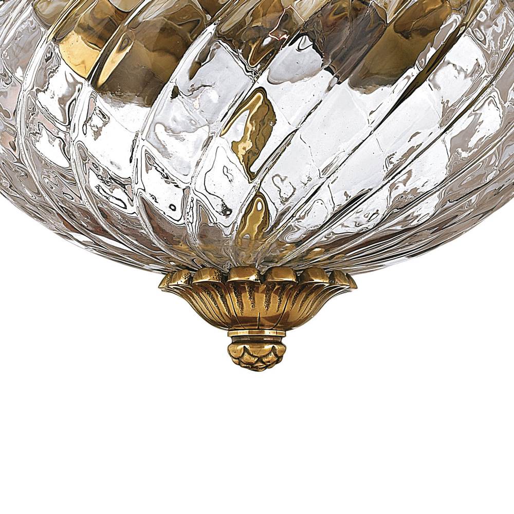Hinkley Lighting 4102BB Burnished Brass Small Flush Mount Image 3
