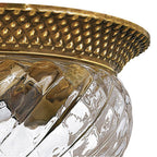Hinkley Lighting 4102BB Burnished Brass Small Flush Mount Image 2