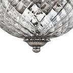 Hinkley Lighting 4102PL Polished Antique Nickel Small Flush Mount Image 3