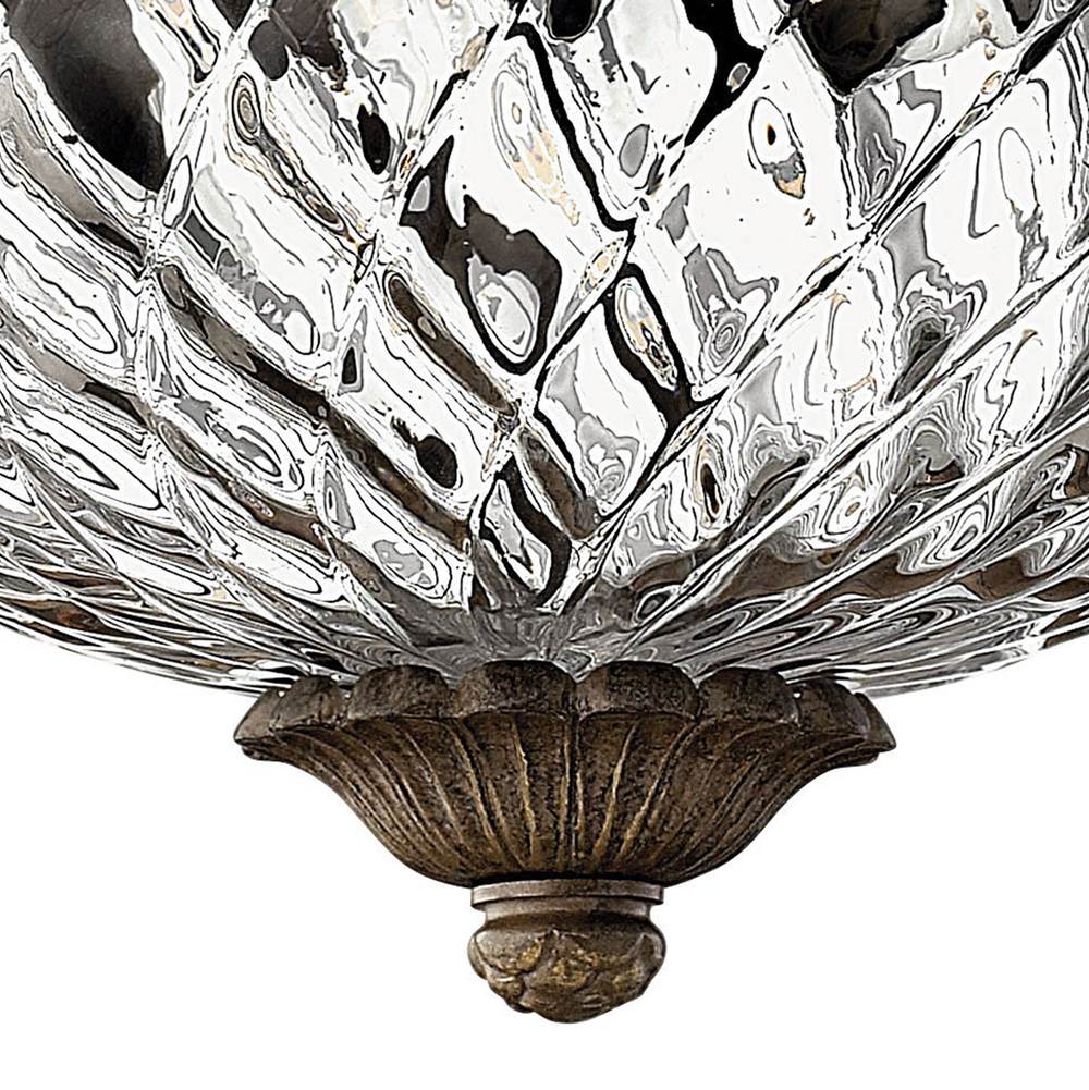 Hinkley Lighting 4102PZ Pearl Bronze Small Flush Mount Image 4