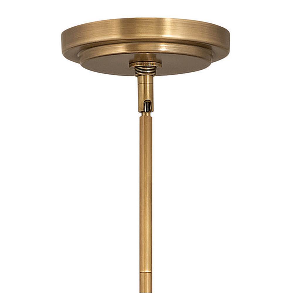 Hinkley Lighting 41047HB Heritage Brass Medium Pendant Image 2