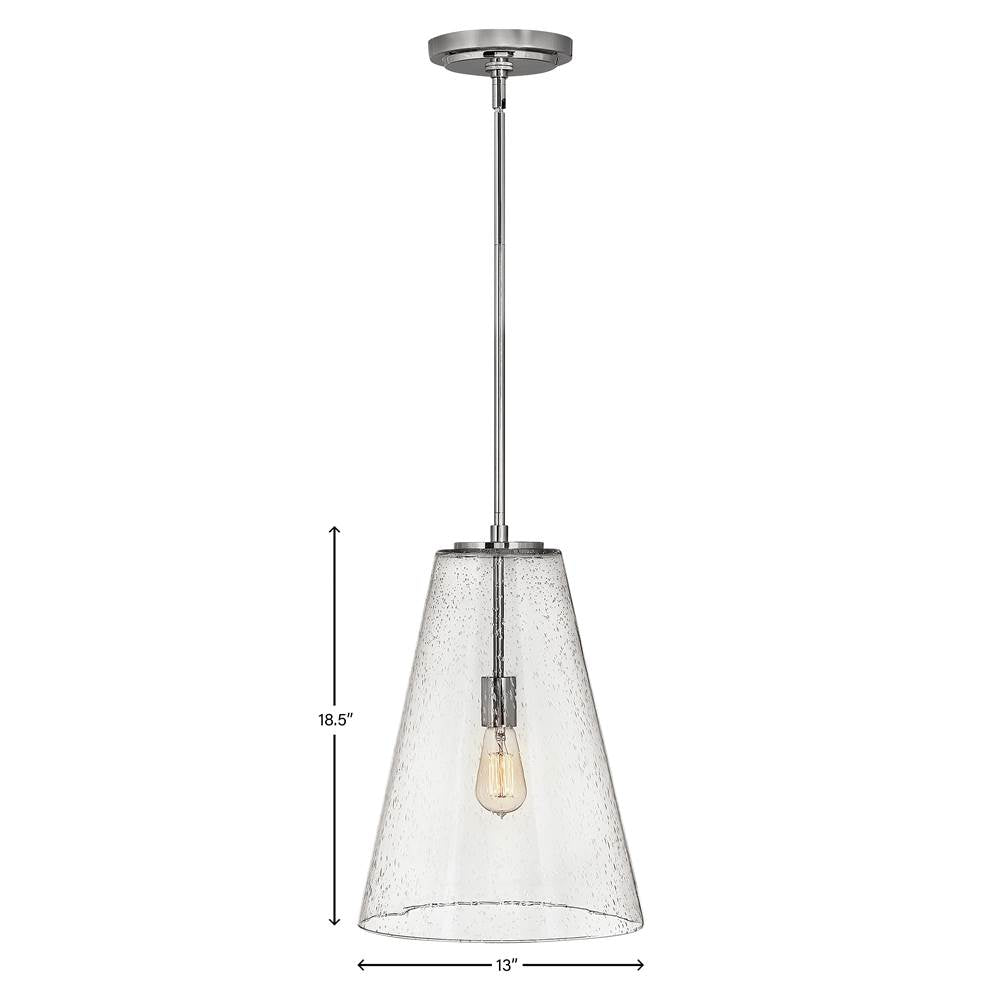 Hinkley Lighting 41047PN Polished Nickel Medium Pendant Image 4