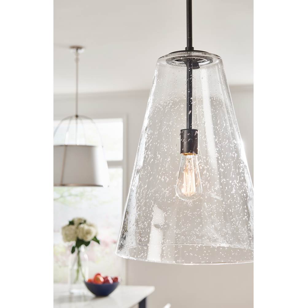 Hinkley Lighting 41047PN Polished Nickel Medium Pendant Image 2