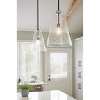 Hinkley Lighting 41047SK Satin Black Medium Pendant Image 6