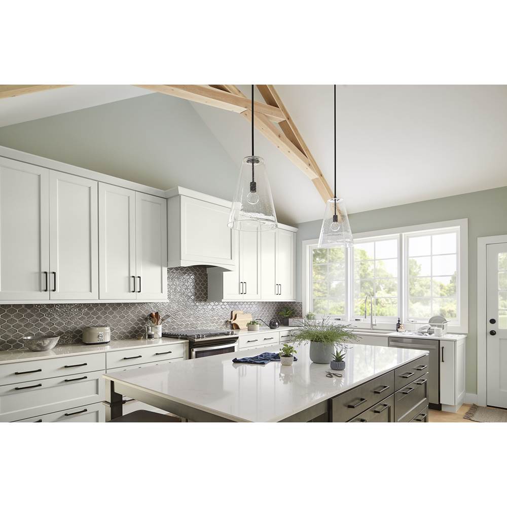 Hinkley Lighting 41047SK Satin Black Medium Pendant Image 5