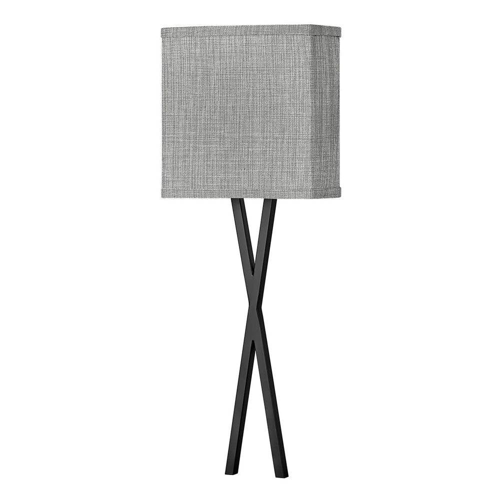 Hinkley Lighting 41101BK Black Single Light Sconce Image 1