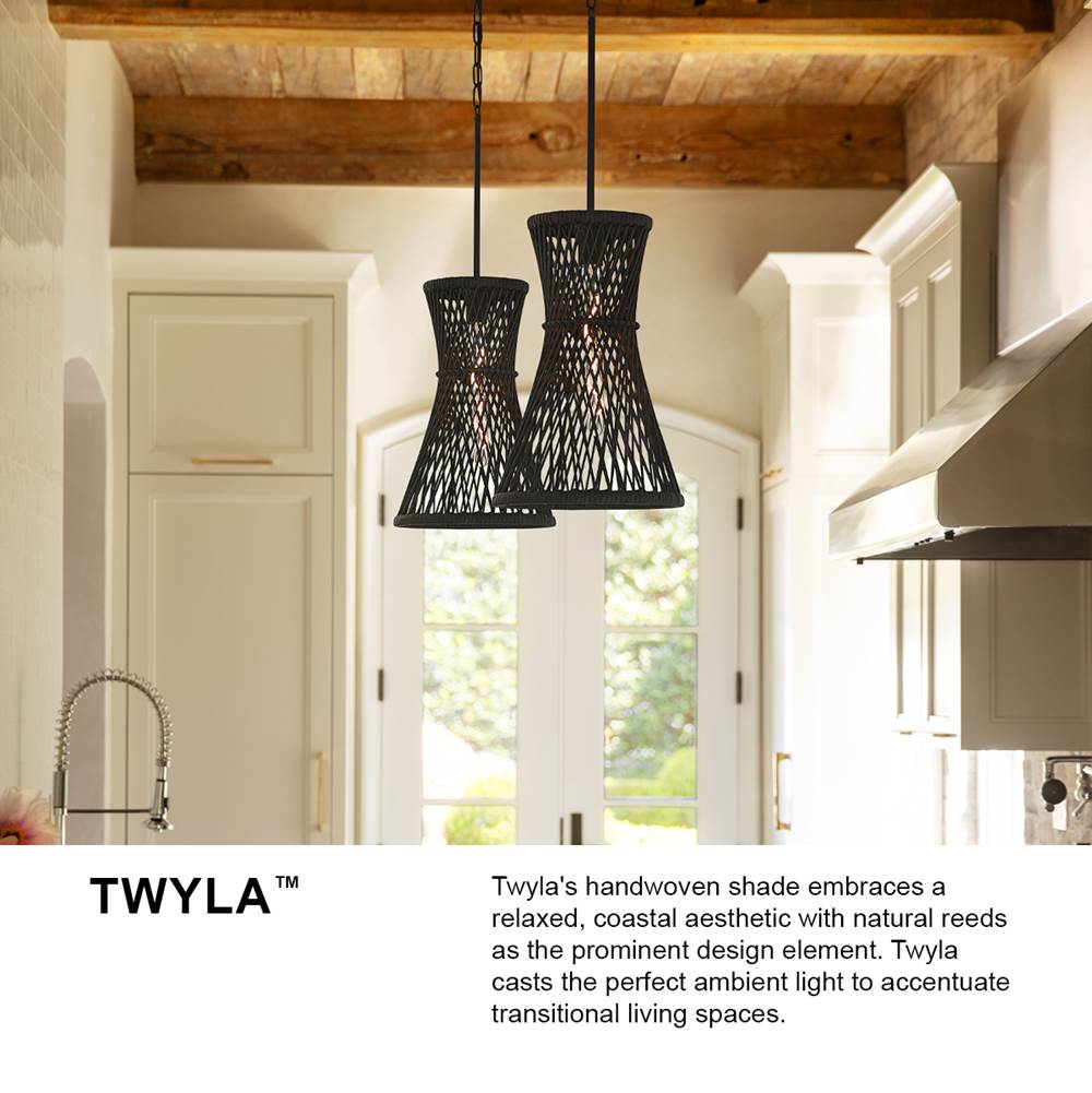 Hinkley Lighting 41267BK Black Medium Pendant Image 3