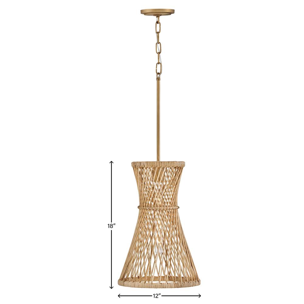 Hinkley Lighting 41267BNG Burnished Gold Medium Pendant Image 4