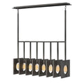 Hinkley Lighting 41315BGR Brushed Graphite Eight Light Linear Image 1