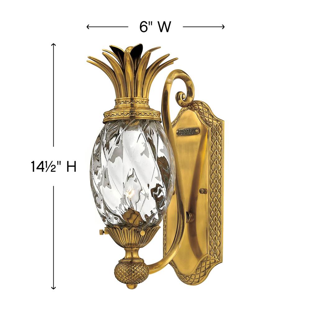 Hinkley Lighting Plantation Single Light Sconce