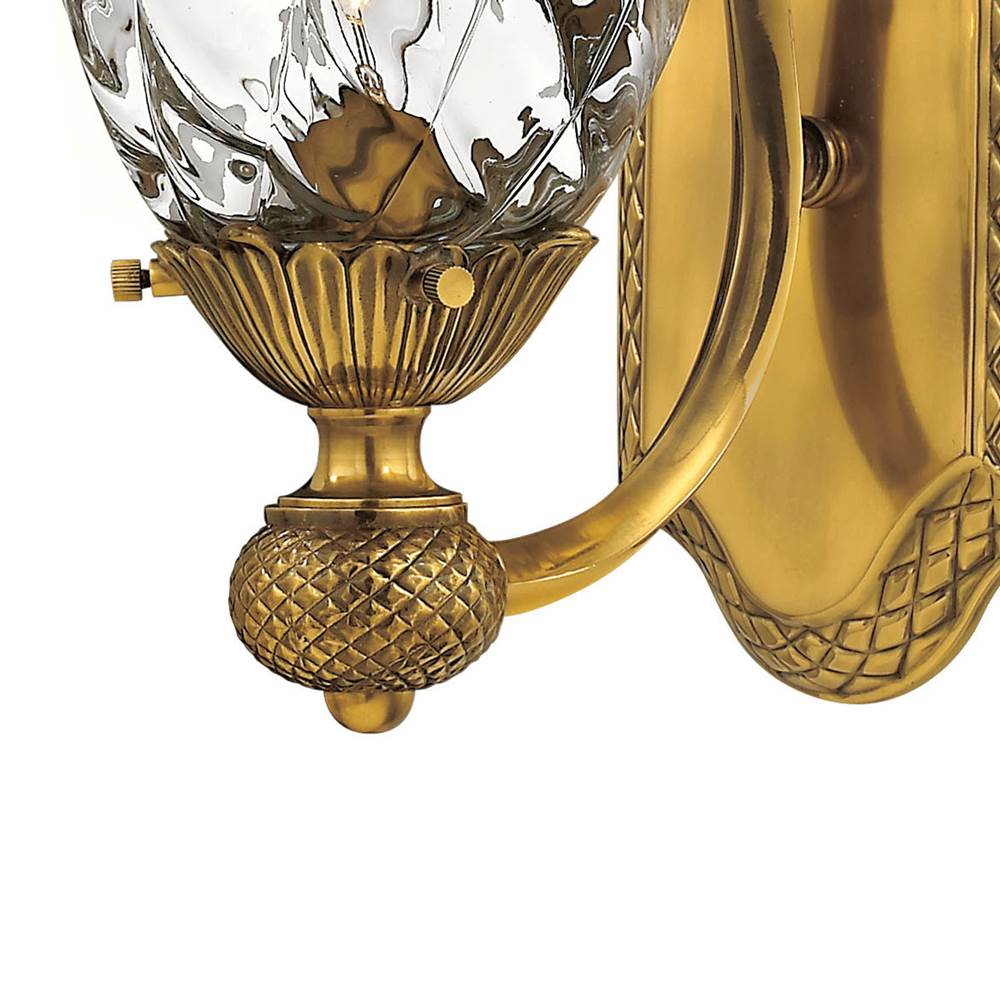 Hinkley Lighting 4140BB Burnished Brass Single Light Sconce Image 2